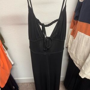 Elegant Black Maxi Dress